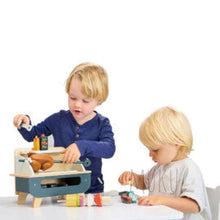 Load image into Gallery viewer, Barbeque Play Set - wooden toy
