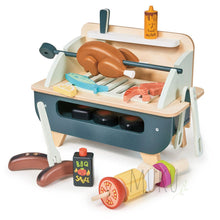 Load image into Gallery viewer, Barbeque Play Set - wooden toy
