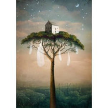 Load image into Gallery viewer, CARD OTHER - House in a high tree - CARD
