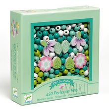 Load image into Gallery viewer, DJECO Leaves and Flowers Wooden Beads - Toys &amp; Games
