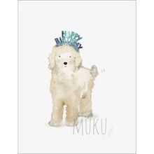 Load image into Gallery viewer, HAPPY BIRTHDAY CARD - BIRTHDAY CROWN PUPPY - CARD
