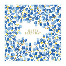 Load image into Gallery viewer, HAPPY BIRTHDAY CARD - Little Blue Berries - CARD
