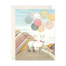 Load image into Gallery viewer, HAPPY BIRTHDAY CARD - LIAMAS BIRTHDAY - CARD
