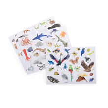 Load image into Gallery viewer, Moulin Roty Autour du monde pack of 78 stickers
