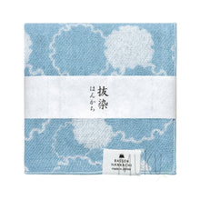 Load image into Gallery viewer, KONTEX ”BASSEN 3 LAYERS MUSLIN FACE WASHER - AQUA - JAPAN PRODUCTS
