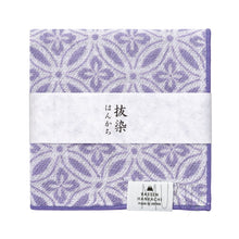 Load image into Gallery viewer, KONTEX ”BASSEN 3 LAYERS MUSLIN FACE WASHER - PURPLE - JAPAN PRODUCTS
