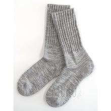 Load image into Gallery viewer, KONTEX MEKKE Cotton Socks - S-M / GREY - JAPAN PRODUCTS
