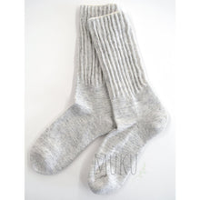 Load image into Gallery viewer, KONTEX MEKKE Cotton Socks - S-M / WHITE - JAPAN PRODUCTS
