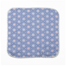 Load image into Gallery viewer, KONTEX HAIKARA handkerchief - ASANOHA BLUE - JAPAN PRODUCTS
