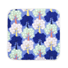 Load image into Gallery viewer, KONTEX HAIKARA handkerchief - MORI BLUE - JAPAN PRODUCTS
