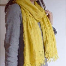 Load image into Gallery viewer, KONTEX HAORU Cotton Wool Scarf - JAPAN PRODUCTS
