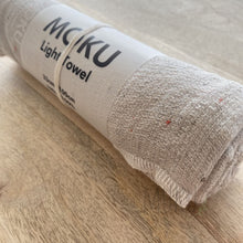 Load image into Gallery viewer, KONTEX MOKU CLOTH HAND TOWEL - ALMOND - JAPAN PRODUCTS
