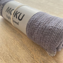 Load image into Gallery viewer, KONTEX MOKU CLOTH HAND TOWEL - PURPLE - JAPAN PRODUCTS
