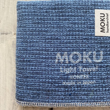 Load image into Gallery viewer, KONTEX MOKU CLOTH HANDKERCHIEF - WASHED DENIM - JAPAN PRODUCTS
