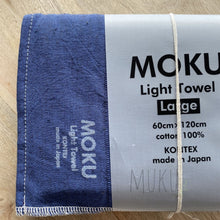 Load image into Gallery viewer, KONTEX MOKU CLOTH TOWEL LARGE - NAVY - JAPAN PRODUCTS
