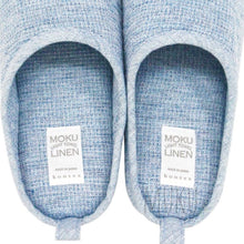 Load image into Gallery viewer, KONTEX MOKU LINEN ROOM SLIPPERS - JAPAN PRODUCTS
