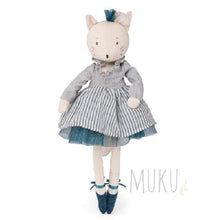 Load image into Gallery viewer, Moulin Roty Ecole de Danse Cat Doll Celestine - soft toy
