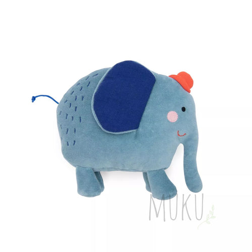 Moulin Roty Elephant Rattle - Baby & Toddler