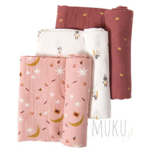 Load image into Gallery viewer, Moulin Roty Muslin Cloth Set - baby apparel
