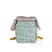 Load image into Gallery viewer, Moulin Roty Trois Petits Lapins Sage rabbit backpack - Baby &amp; Toddler
