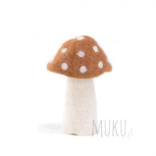 Load image into Gallery viewer, MUSKHANE FELT MUSHROOM DOTTY - FELT ITEM
