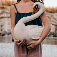 Load image into Gallery viewer, n74 Swan Cushion - soft toy
