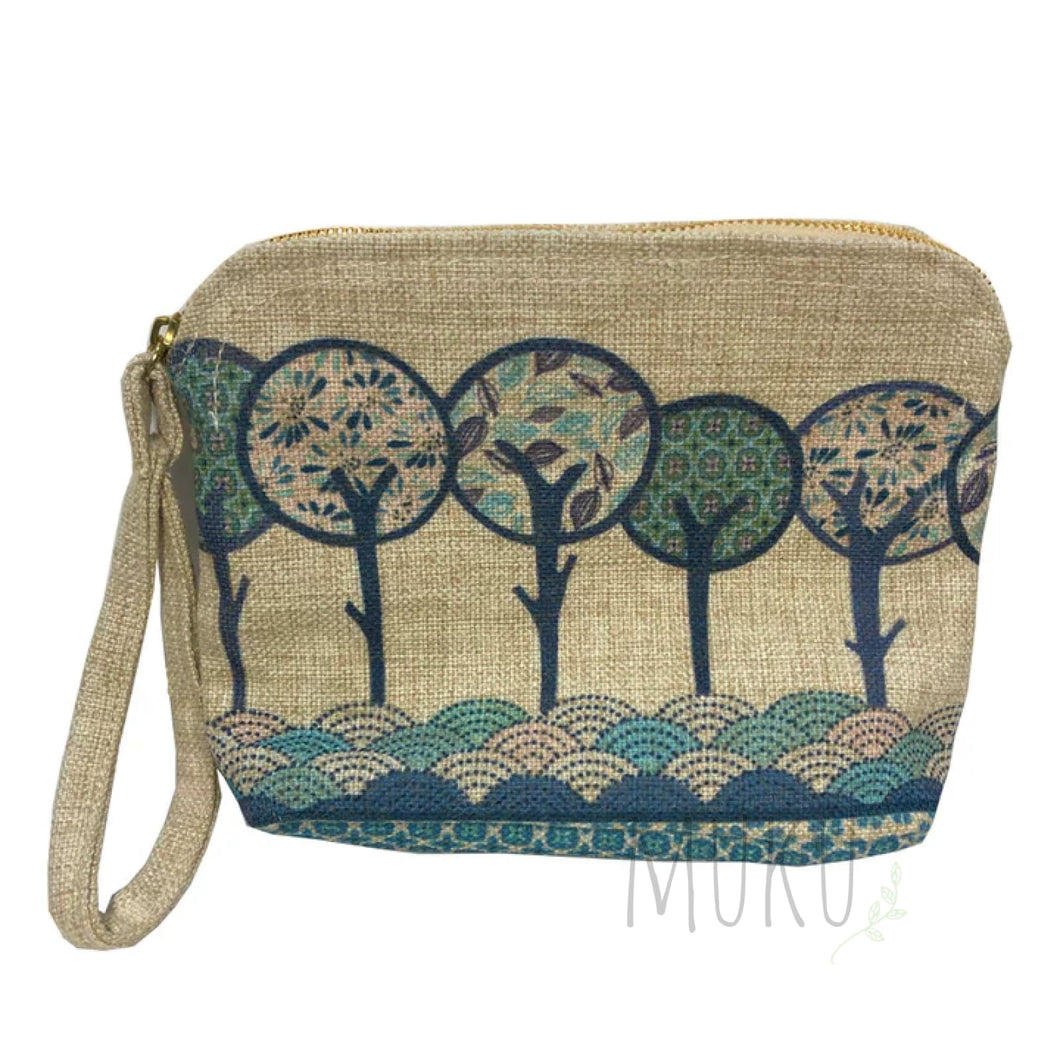 Natural Clutch Bag Long Forest - LADIES APPAREL