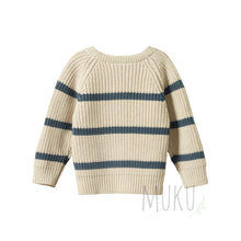 Load image into Gallery viewer, Nature Baby Billy Jumper Blue Stripe - Apparel &amp; Accessories
