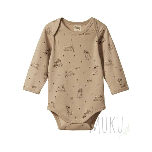 Nature Baby Long Sleeve Bodysuit Forest Friend - Apparel & Accessories