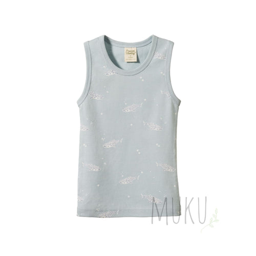 Nature Baby Cotton Singlet Spotted Whale Shark - Baby & Toddler