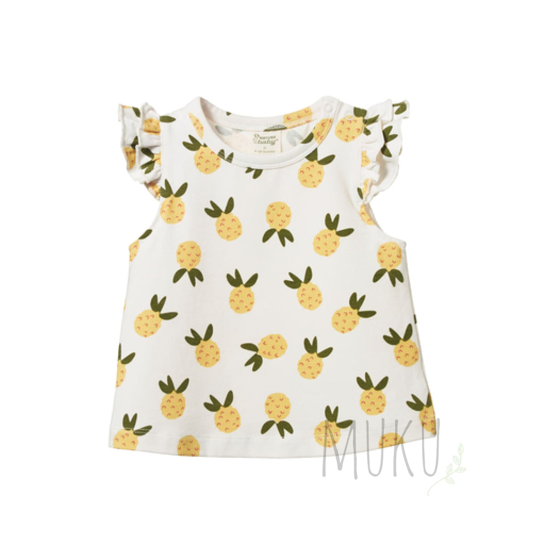 Nature Baby Fleur Tee Petite Pineapple - Baby & Toddler