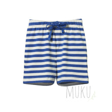 Load image into Gallery viewer, Nature Baby Jimmy Shorts Isle Blue Sea Stripe - Baby &amp; Toddler
