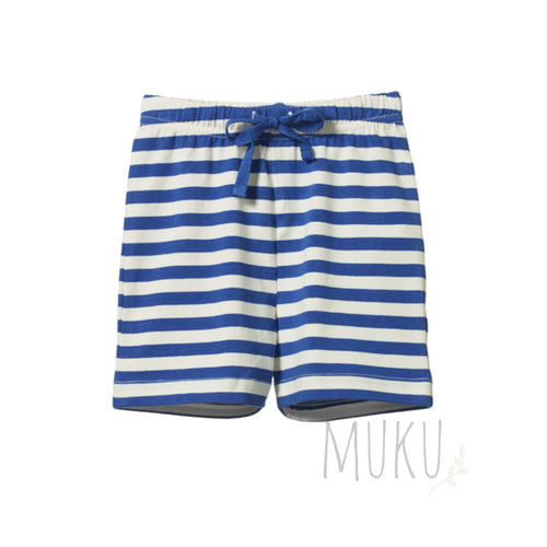 Nature Baby Jimmy Shorts Isle Blue Sea Stripe - Baby & Toddler