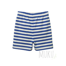 Load image into Gallery viewer, Nature Baby Jimmy Shorts Isle Blue Sea Stripe - Baby &amp; Toddler
