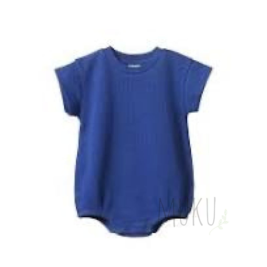 Nature Baby Juno Romper Waffle Isla Blue - Baby & Toddler