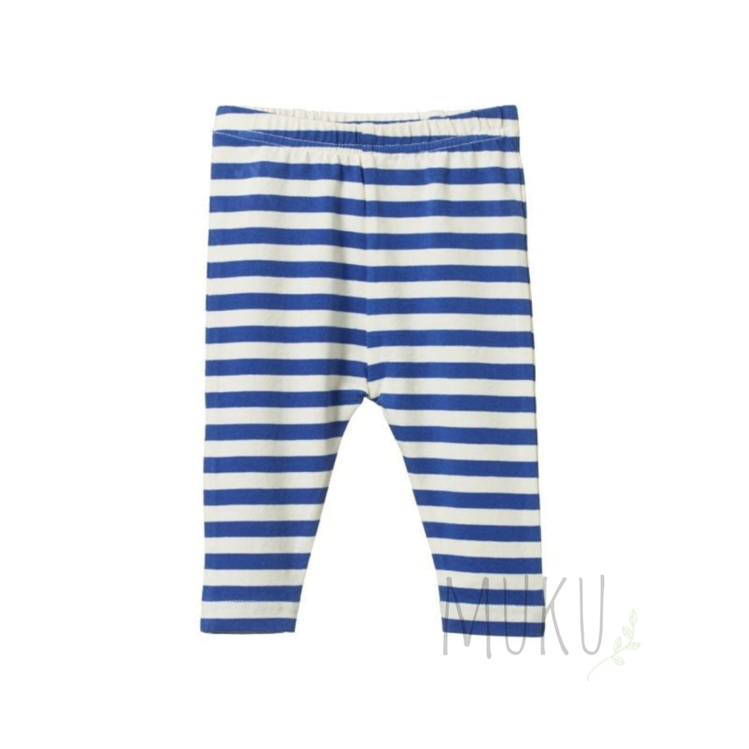 Nature Baby Leggings Isle Blue Sea Stripe - Baby & Toddler