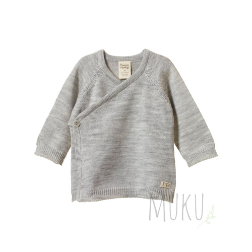 NATURE BABY Merino wool Kimono cardigan - baby apparel