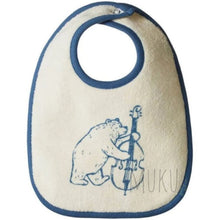 Load image into Gallery viewer, NATURE BABY Reversible Bib - Bluegrass Bears / 0-6 months - baby apparel
