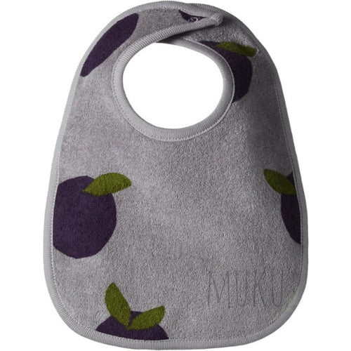 NATURE BABY Reversible Bib - Grande Plum / 0-6 months - baby apparel