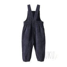 Load image into Gallery viewer, Nature Baby Tipper Overall Navy - Apparel &amp; Accessories
