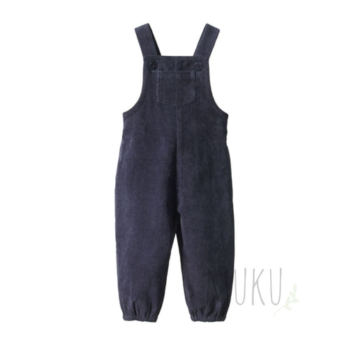 Nature Baby Tipper Overall Navy - Apparel & Accessories