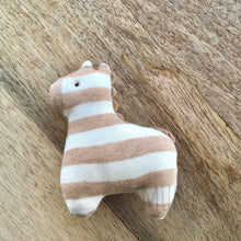Load image into Gallery viewer, ORGANIC COTTON BABY RATTLE - soft toy
