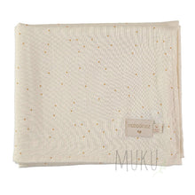 Load image into Gallery viewer, Organic Cotton Muslin Wrap Honey Dots (Square) - baby apparel
