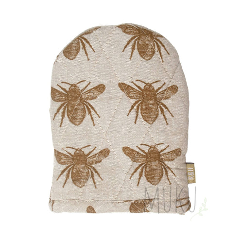 Raine & Humble Half Oven Glove Honey Bee - TEA TOWEL