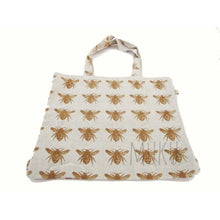 Load image into Gallery viewer, Recycle Cotton Tote Bag 40 x 35 cm - Honey Bee Mustard - Handbag &amp; Wallet Accessories
