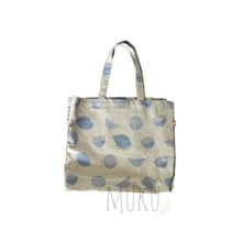 Load image into Gallery viewer, Recycle Cotton Tote Bag 40 x 35 cm - Lemon Blue - Handbag &amp; Wallet Accessories
