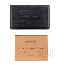 Load image into Gallery viewer, Sage &amp; Charcoal Soap - Bar Soap
