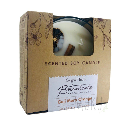 Scented Soy Candle - Goji Moro Orange Citrus - Home Fragrances