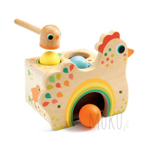 Load image into Gallery viewer, Tapatou Chicken - wooden toy
