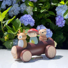 Load image into Gallery viewer, Timber Taxi - wooden toy
